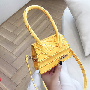 Jacquemus Mini Purses and Handbags for Women 2020 Crossbody Bag Famous Brand Totes Luxury Designer Hand Bags crocodile pattern