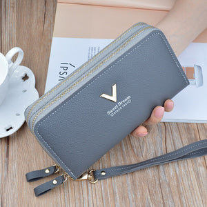 Long Women's Wallet Purses Tassel Coin Purse Card Holder