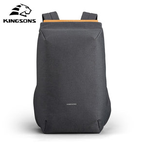 Kingsons 15" Laptop Backpack External USB Charge Computer Backpacks Anti-theft Waterproof Bags for Men Women Hot рюкзак Mochila
