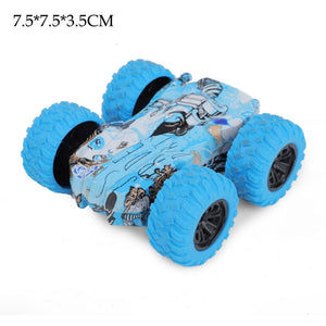 Mini inertiel tout-terrain véhicule Pullback enfants jouet voiture en plastique Friction cascadeur voiture Juguetes Carro enfants jouets pour garçons