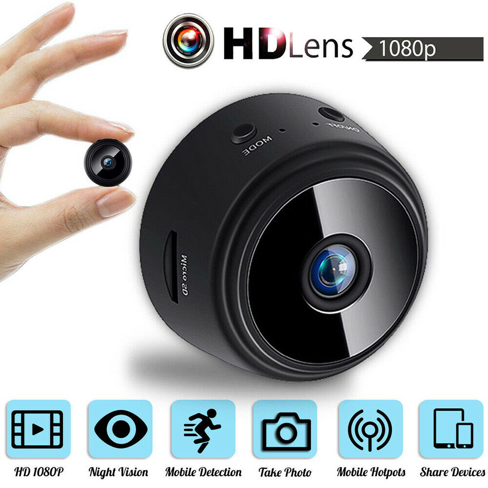1080P HD IP mini camera wireless Wifi security remote control surveillance night vision hidden mobile detection camera