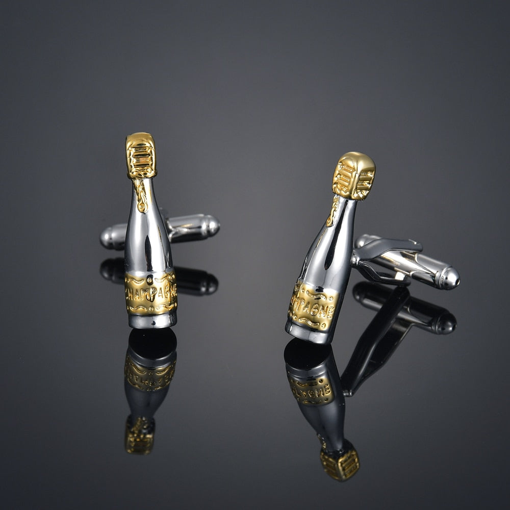 New Arrive Shirt Cufflinks Festival Christmas Cuff Links For Wedding Party FashionWooden/Knot/Dragon Men Sleeve Shirt Cufflinks