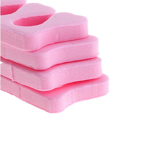 50/100pcs Pack Toes Separators Nail Art Soft Sponge Fingers Separators UV Gel Polish Beauty Manicure Pedicure Tools