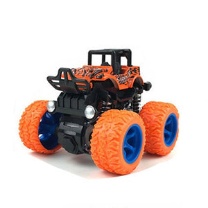 Mini inertiel tout-terrain véhicule Pullback enfants jouet voiture en plastique Friction cascadeur voiture Juguetes Carro enfants jouets pour garçons