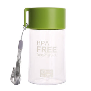 Portable Water Bottle Bpa Free Plastic Juice Water Cup Kids Adults Sport Camping Travel Water Bottles 150 ML Botellas Para Agua