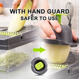 Upgrade Vegetable Cutter Multifunctional Mandoline Slicer Stainless Steel Blades Potato Fruit Peeler Carrot Grater Kitchen Tool