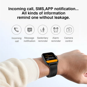 Smart Watch Men Smartwatch Women Bluetooth Call Watch Waterproof Music Control New Fitness Tracker For Iphone Xiaomi Huawei IWO