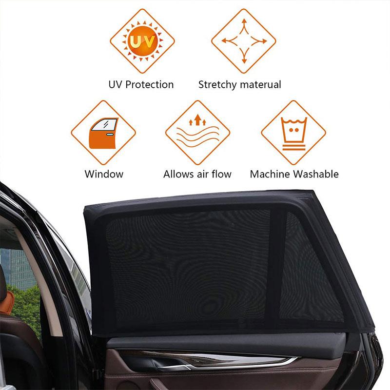 Portable Auto Sun Visor Windshield Sunshade UV Protection Durable Car SunShade for Window Driver for 2pcs