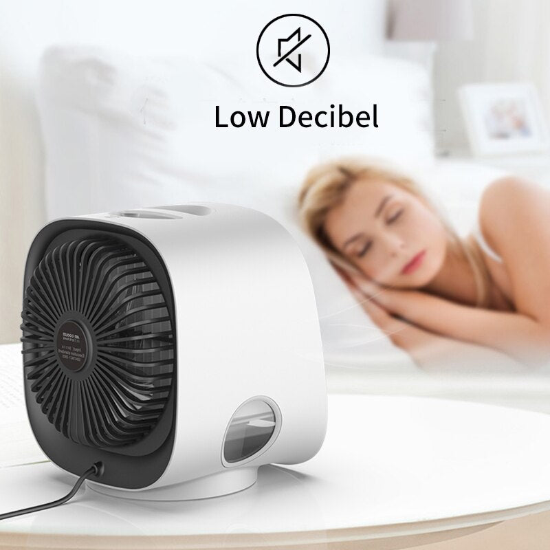 SaengQ ventilateur Portable Mini climatiseur ventilateur humidificateurs refroidisseur d'air ventilateurs USB refroidisseur Table ventilateur pour bureau dispositif de réfrigération