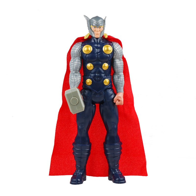 30cm Marvel Super Heroes Avengers Endgame Thanos Hulk Captain America Thor Wolverine Venom Action Figure Toys Doll for Kid Boy