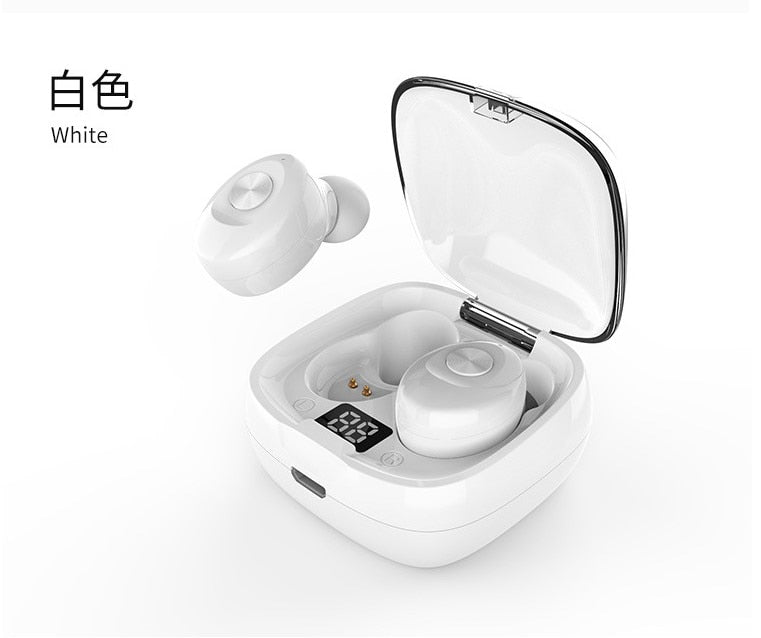 XG8 Bluetooth Headset Wireless  phone Sport earphone Mini Headset Stereo Sound In Ear IPX5Waterproof tws 5.0 Power display