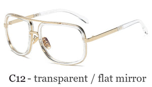 Lunettes de soleil rétro de haute qualité | Grand cadre pour hommes, lunettes de conduite carrées pour femmes, lunettes de soleil 12 couleurs Gafas, nouvelle mode 2019