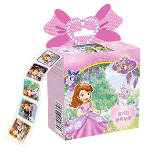 Véritable Disney reine des neiges 2 Elsa Anna autocollants amovibles princesse Scrapbooking pour enfants décor journal intime cahier décoration jouet autocollants