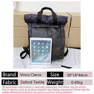 Large Capacity Waterproof Travel Backpacks Male Fashion Panelled Notebook Backpack for School Teenagers Men's Bag 2020 Trend New