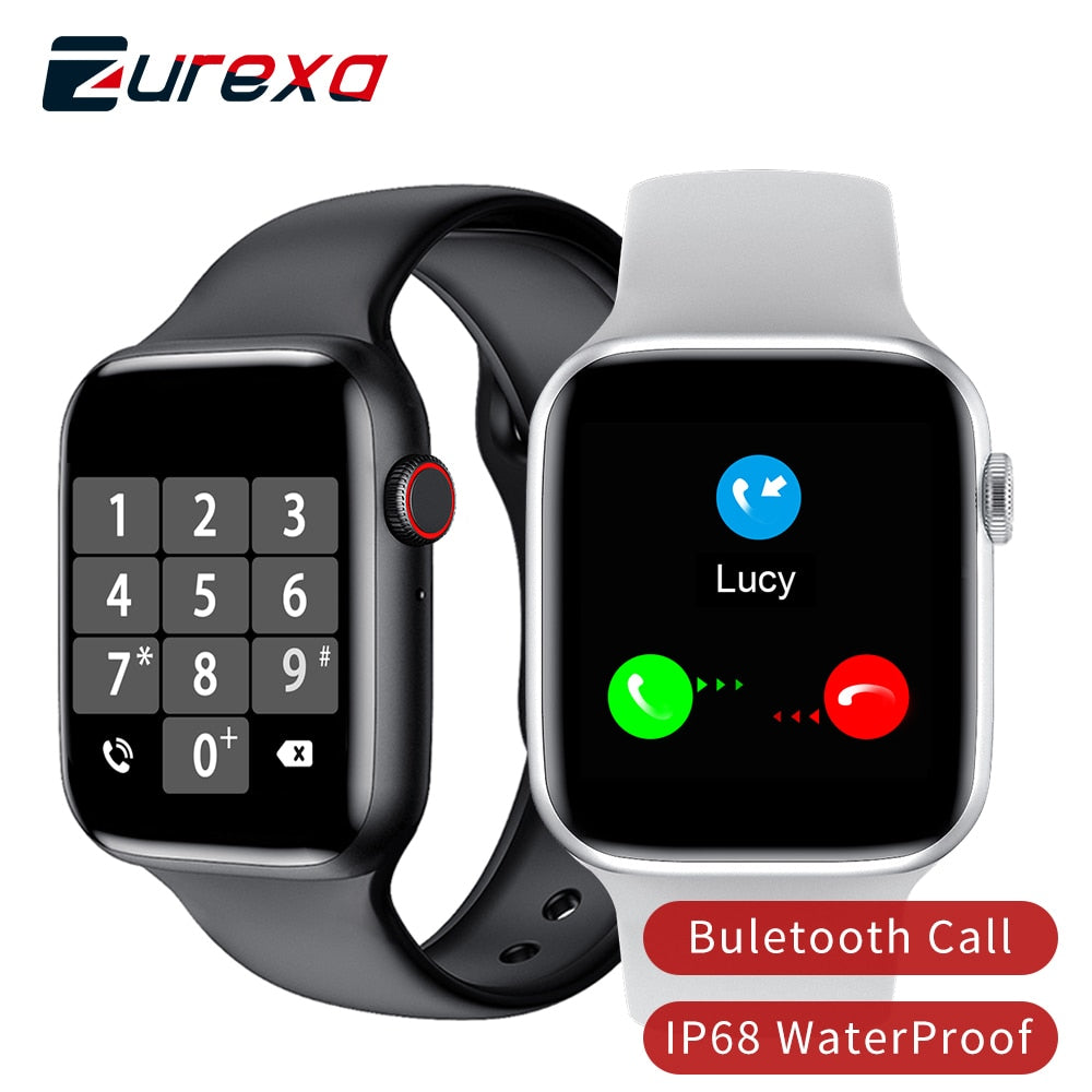 Zurexa W26 Smart Watch Men Women Heart Rate Monitor Blood Pressure Smartwatch IP68 Thermometer ECG Smart Watches Bluetooth Call