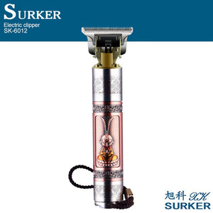 New Products Sk-6012 Retro Oil Head Electric Hair Clippers/Hair Salon Carving Electric Fader Notch Hair Clipper