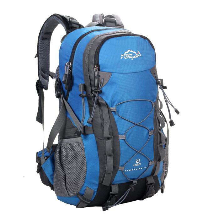 40L Men&#39;s Backpack Camping Hiking Trekking Backpacks Travel Backpack Waterproof Tactical Bag Women Men Climbing Bag Big Capacity