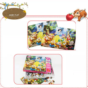 Disney Puzzle 200 Pieces Frozen / Snow White 200 Pieces / Children Puzzle Educational Toys 3D Paper Puzzles Children Toys Adult