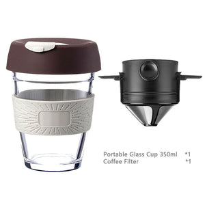Filtre à café en acier inoxydable 304 | Filtre à café Portable, porte-thé entonnoir paniers infuseur de thé réutilisable et Dripper de café