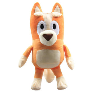 28cm Bluey Bingo peluche poupée jouets enfants garçons filles dessin animé Bluey famille papa maman Animal chien en peluche jouet pour enfants cadeaux d'anniversaire