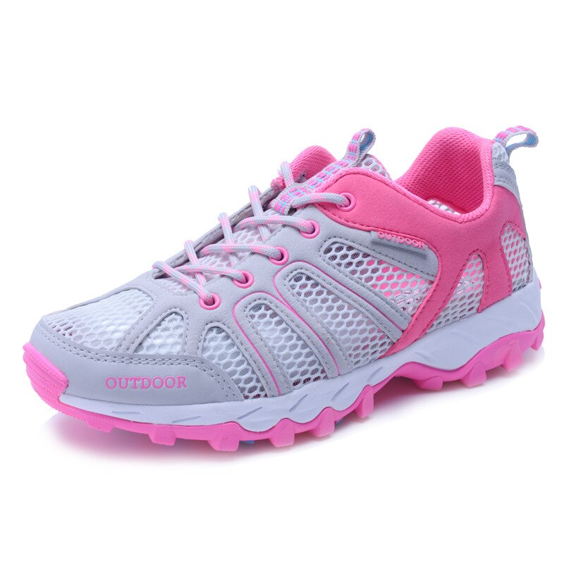 Men Hiking Shoes Women Trekking Outdoor Sport Shoes Non Slip Tactical Climbing Shoes Water Upstream Ladies Sneakers Quick Drying