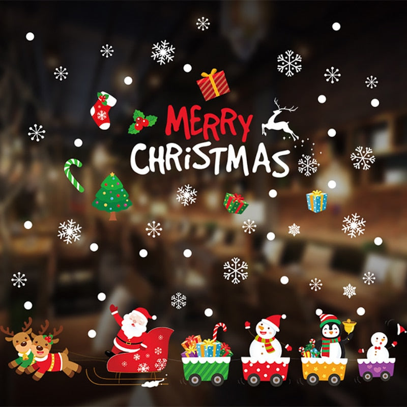 Merry Christmas Window stickers