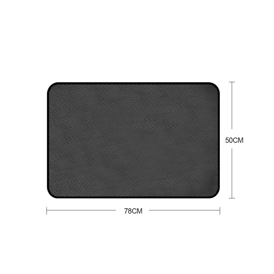 LOEN New Car Arcs Squares Side window Sunshade Windshield Sunshade Cover Shield Curtain Auto Sun Shade Block Anti-UV for SUV Car