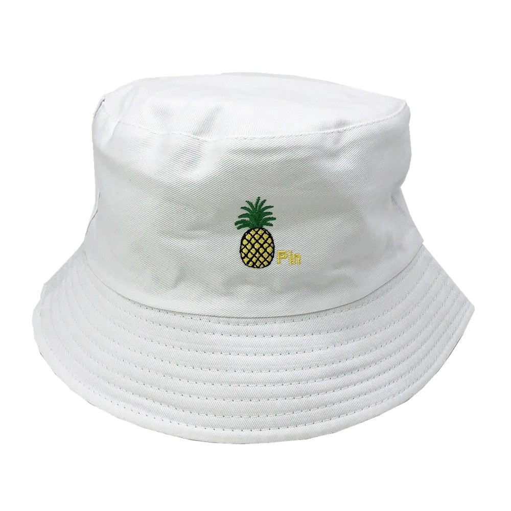 Unisex Embroidered Alien Foldable Bucket Hat Beach Sun Hat Street Headwear Fisherman Outdoor Cap Men and Woman Hat
