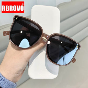 RBROVO Oversized Sunglasses Women Retro Square Women Sun Glasses 2021 Fashion Brand Designer Sunglasser Classic Gafas De Mujer