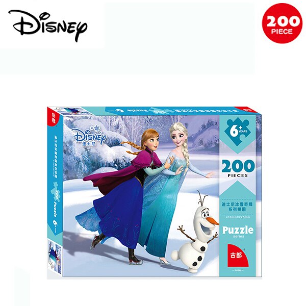 Disney Puzzle 200 Pieces Frozen / Snow White 200 Pieces / Children Puzzle Educational Toys 3D Paper Puzzles Children Toys Adult