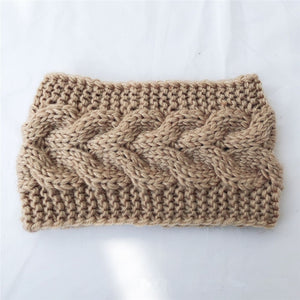 New Knitted Knot Cross Headband for Women Autumn Winter Girls Hair Accessories Headwear Elastic Hair Band Hair Accessories