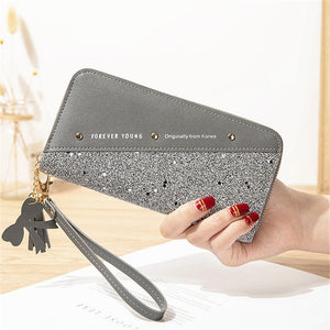 Wallet for Women Long PU Leather