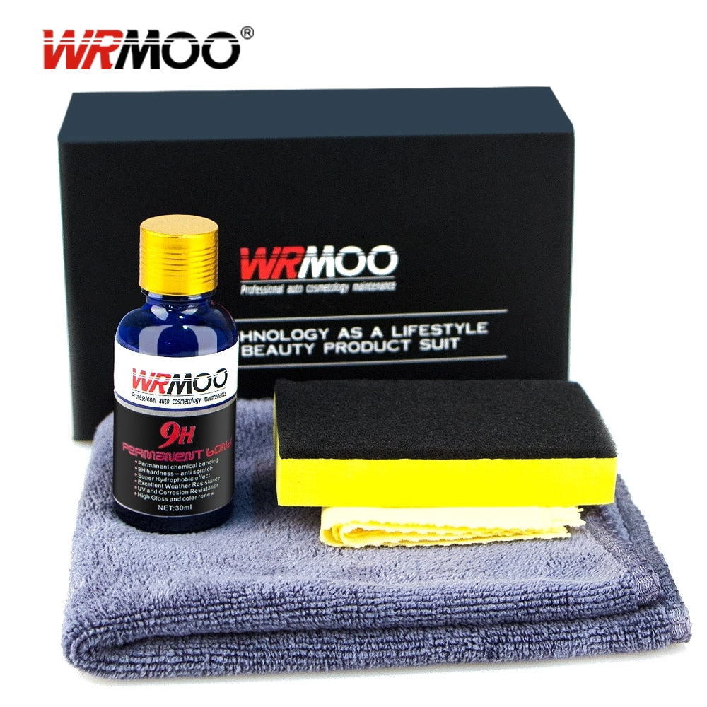 9H Ceramic Car Coating Motocycle Paint Care Car Liquid Glass Nano Hydrophobic Car Polish Auto Detailing Water Glass Coating
