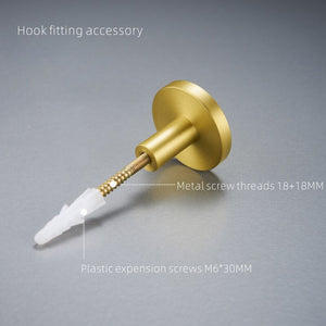 Dooroom Brass Hooks Shell Nordic Pastoral White Gold Bathroom Indoor Kitchen Hallway Wall Clothes Hooks Wall Hangings Row Hooks
