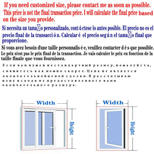 Inset Window Screen Mesh, Air Tulle Adjustable Summer Invisible Anti-Mosquito net Fiberglass Removable Washable Customize Screen