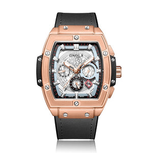 Montre de Sport de luxe pour hommes ONOLA mode quartz horloge grand visage montre-bracelet montres décontractées hommes relogio masculino