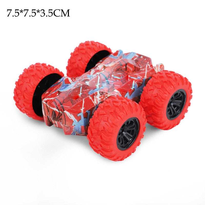 Mini inertiel tout-terrain véhicule Pullback enfants jouet voiture en plastique Friction cascadeur voiture Juguetes Carro enfants jouets pour garçons