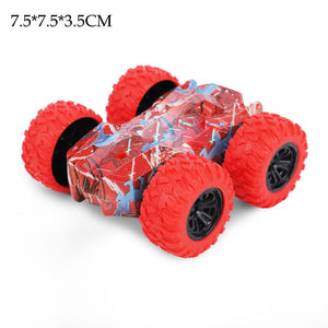 Mini inertiel tout-terrain véhicule Pullback enfants jouet voiture en plastique Friction cascadeur voiture Juguetes Carro enfants jouets pour garçons