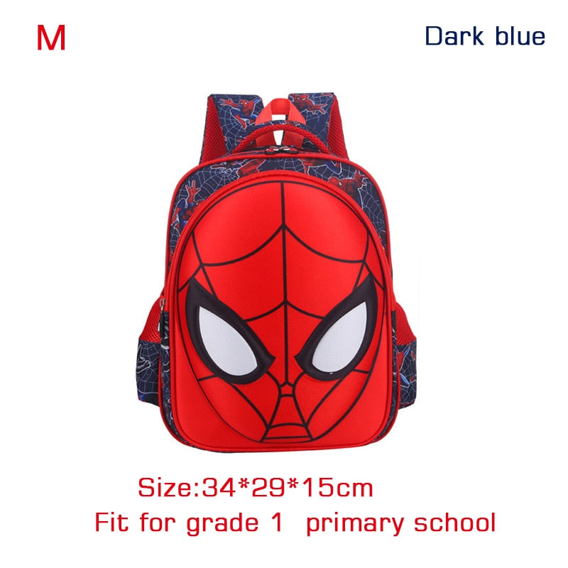 Crossten 3D spider design Waterproof Children's backpack boys girls Primary school Kindergarten Infantil Kids backpack Mochila