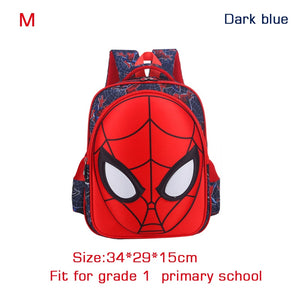 Crossten 3D spider design Waterproof Children's backpack boys girls Primary school Kindergarten Infantil Kids backpack Mochila