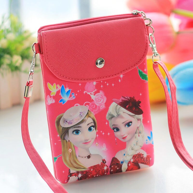 Disney Frozen 2 Elsa Anna Cartoon Princess Messenger Cute Bag Hot Toys Christmas New Year Gift for Children