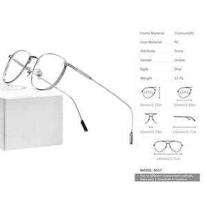 FONEX Pure Titanium Glasses Frame Women Vintage Round Myopia Optical Prescription Eyeglass Frame Men 2020 New Titan Eyewear 8517