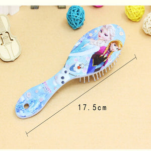 Disney Frozen Girls Comb Sofia Princess Minnie Little Pony Girls Cute Massage Comb Mickey Comb Disney Cartoon comb Toys gifts