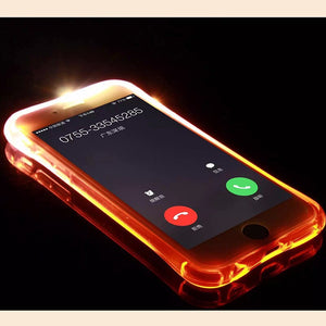 Incoming flashing phone cases Suitable for HUAWEI P30 Lite mate20Pro nova3 4 honor10Lite,Transparent TPU Anti-fall phone case