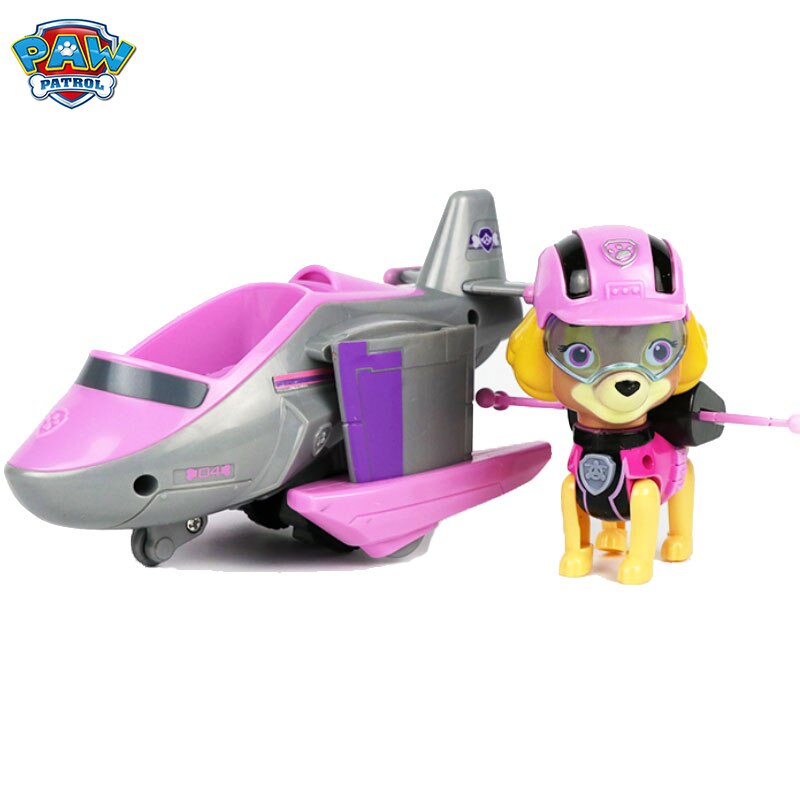 Pat' patrouille chien jouet complet centre de commande avion sauvetage véhicule tracker Ryd Patrula Canina mobile poupée enfant jouet cadeau