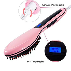 Hair Straightener Comb Hair Care Auto Massager Simply Fast Hair Straightening Irons Electric Hair Straightener Brush Styling
