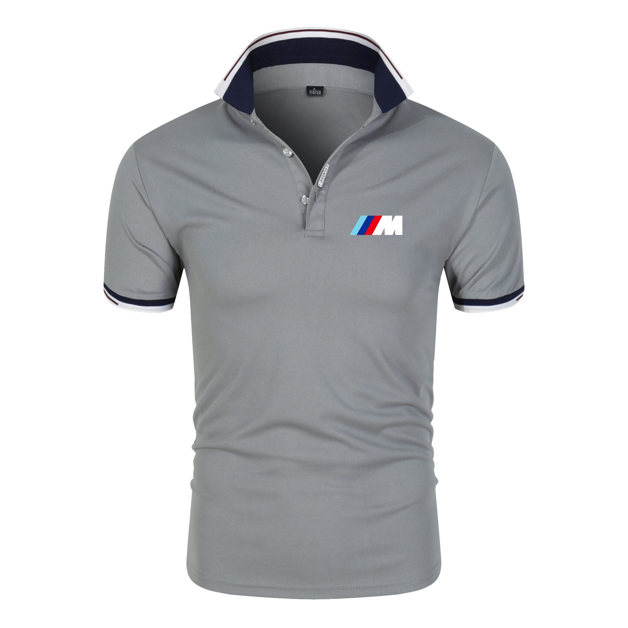 New BMW men polo shirt summer breathable short sleeve power t-shirt high quality lapel loose brand cotton sweatshirt Top Tees