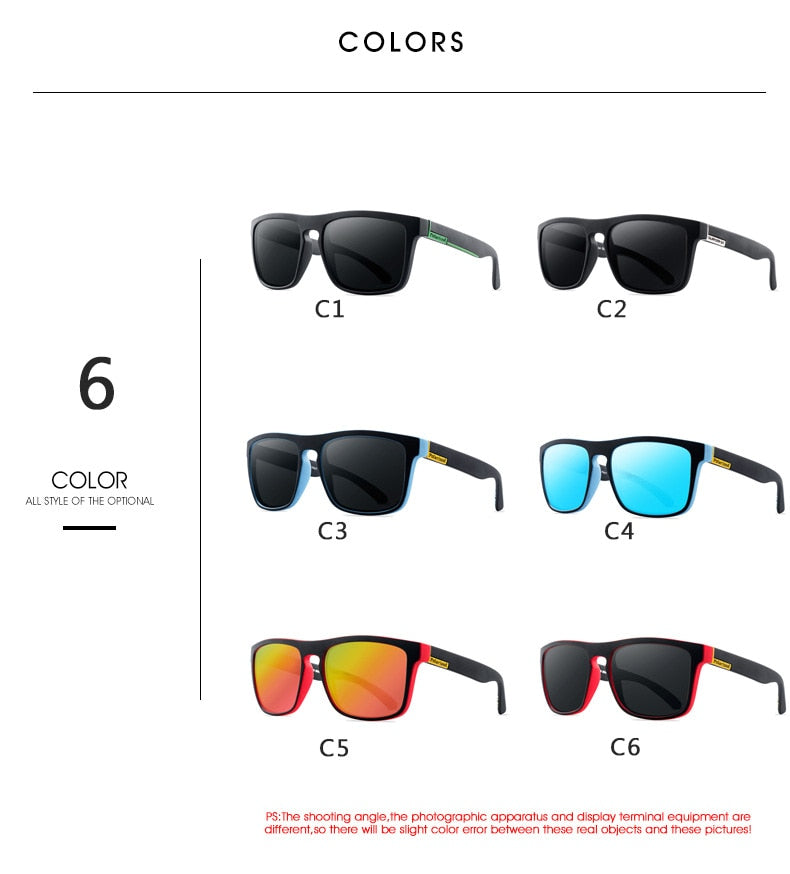 DJXFZLO 2020 nouveau mode gars lunettes de soleil polarisées lunettes de soleil hommes classique Design miroir mode carré dames lunettes de soleil hommes