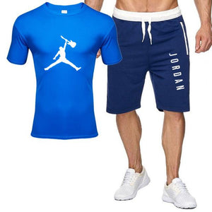 2piece set men outfits jordan 23 t-shirt shorts summer short set tracksuit men sport suit jogging sweatsuit basketball jersey
