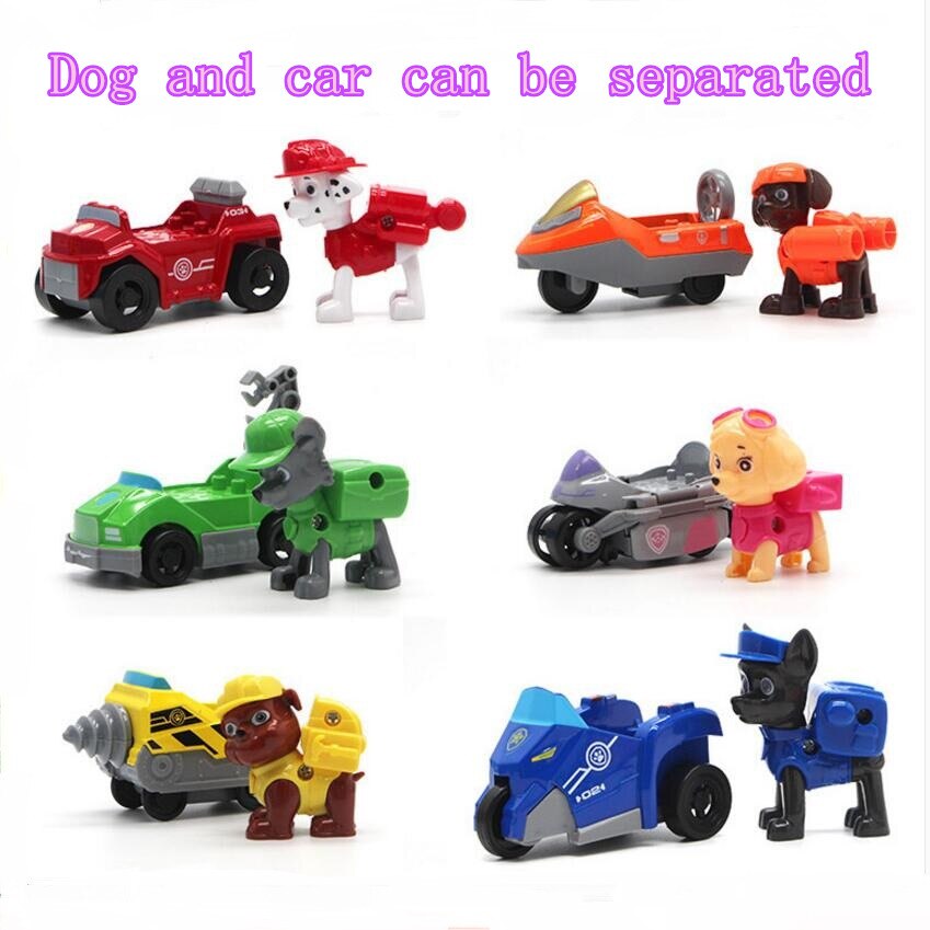 Pat' patrouille chien jouet complet centre de commande avion sauvetage véhicule tracker Ryd Patrula Canina mobile poupée enfant jouet cadeau